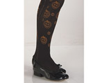 Child Pumpkin Print Tights���ʻҶ��Ѥ��ܤ���Υ����ġˡڥϥ������󥰥å����������塼��ۡ�6812��