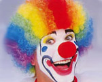 Adult Multi Color Clown Wig��������ѥԥ����Τ��Ĥ�ˡ�50764��
