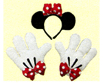 Headband  Glove Set��Minnie�ʥإåɥХ�� �������֡����åȡ��ߥˡ��ˡڥϥ�������ۡ�802596��